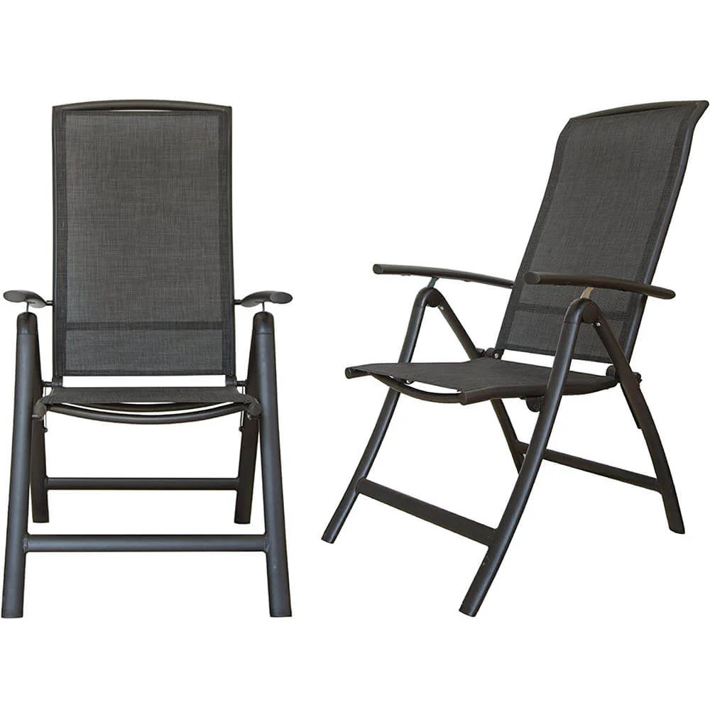 Folding Patio Chairs Set of 2 - Image 7