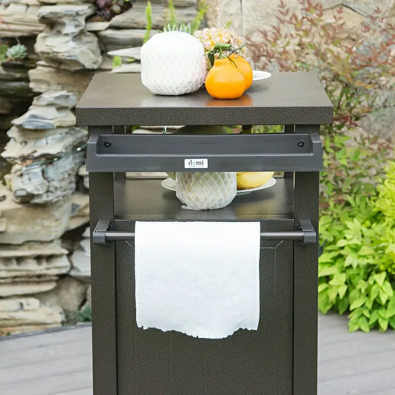 Grill Cart Brown - Image 6