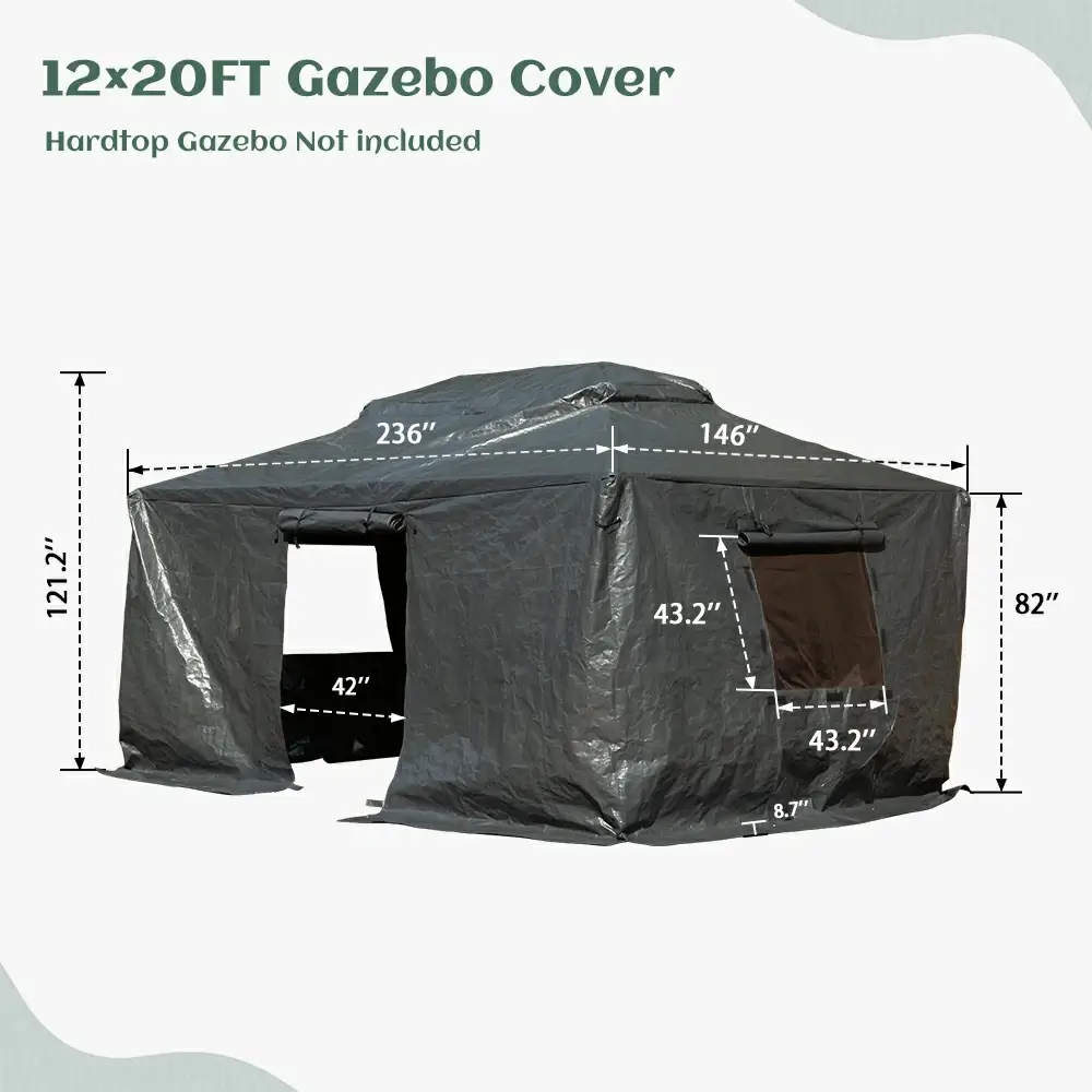 Hardtop Gazebo Cover - Image 119