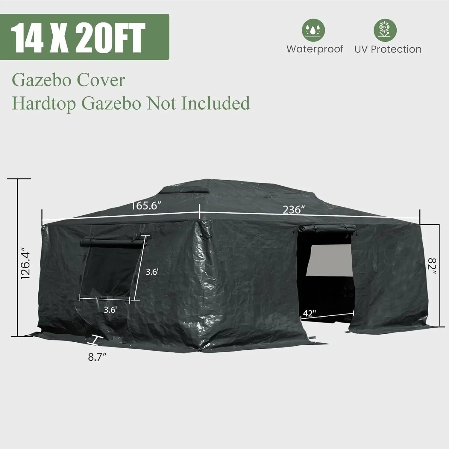 Hardtop Gazebo Cover - Image 127