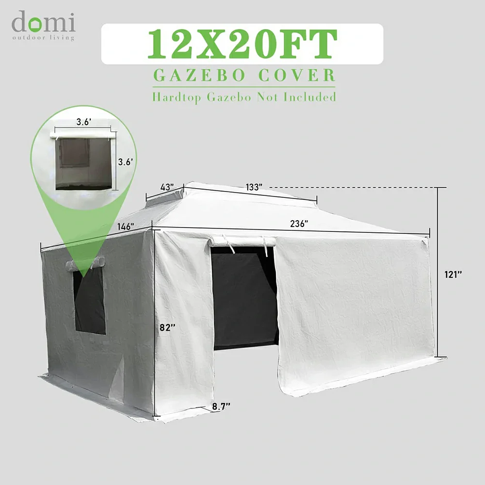 Hardtop Gazebo Cover - Image 54