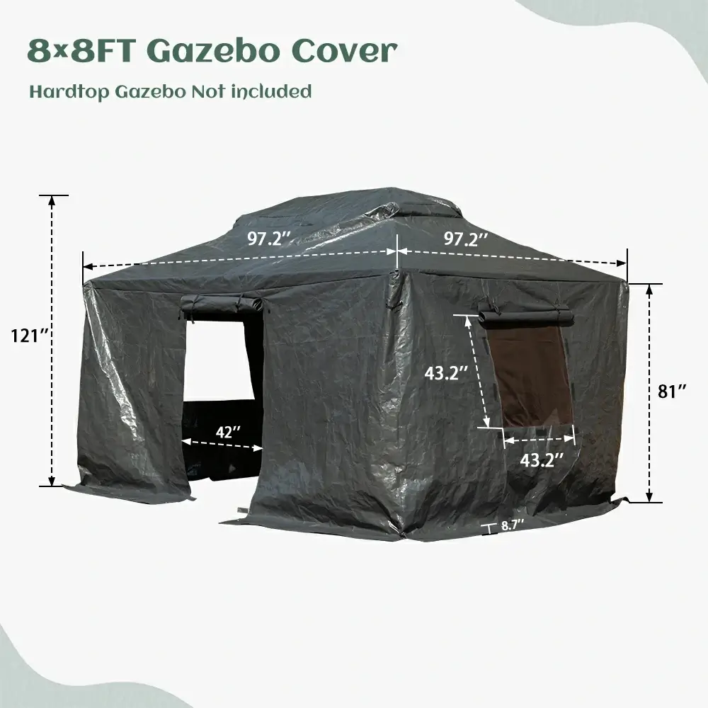 Hardtop Gazebo Cover - Image 70