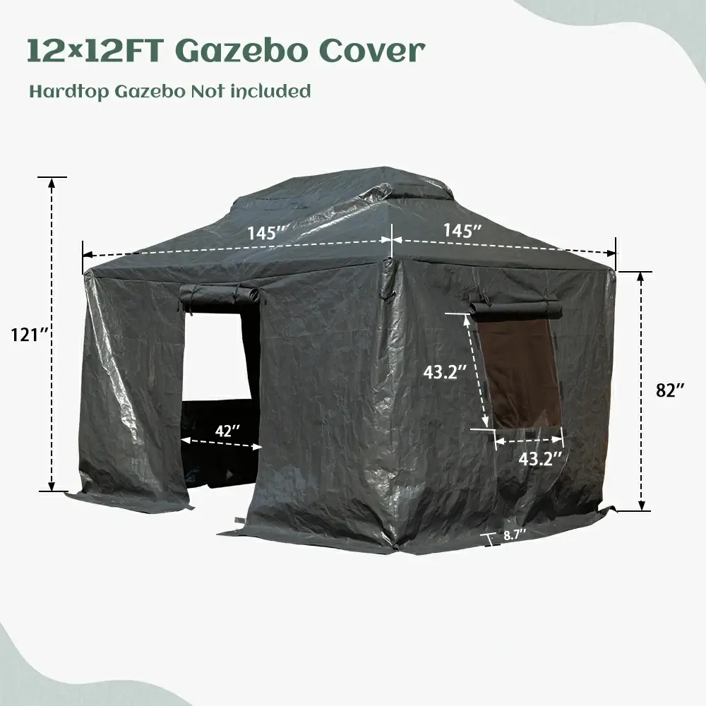 Hardtop Gazebo Cover - Image 98
