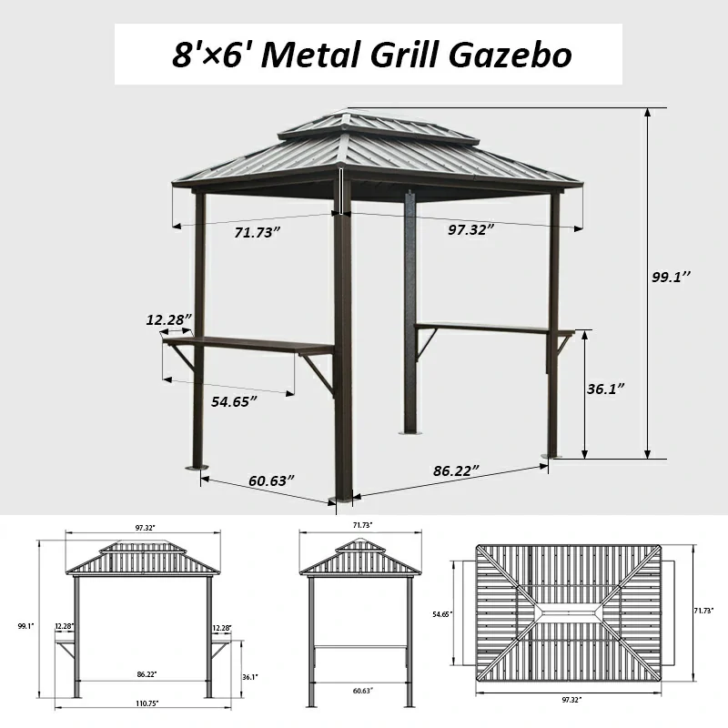 Hardtop Grilling Gazebo - Image 6
