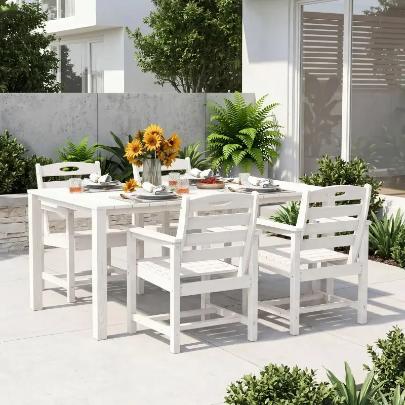 HDPE Barstools and Table Set - Image 27