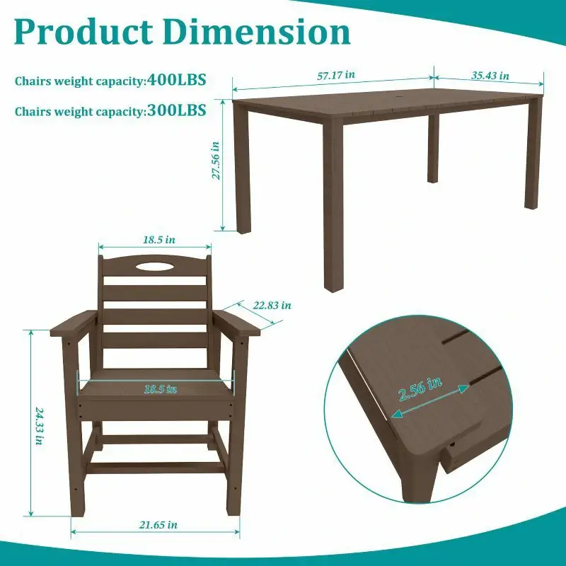 HDPE Barstools and Table Set - Image 29