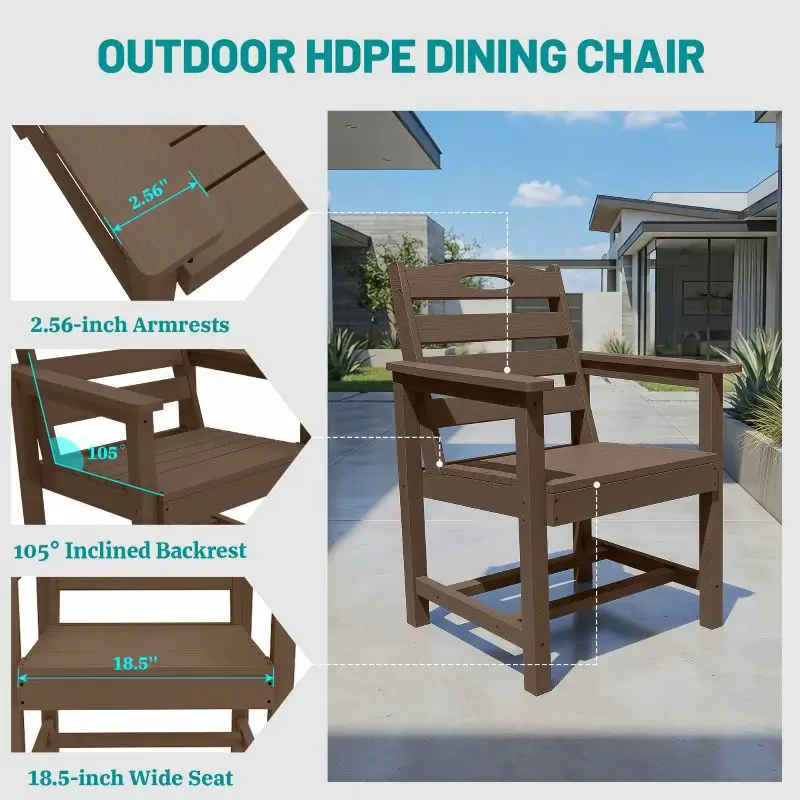 HDPE Barstools and Table Set - Image 31