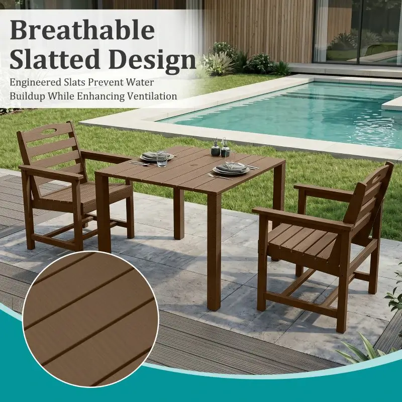 HDPE Barstools and Table Set - Image 35