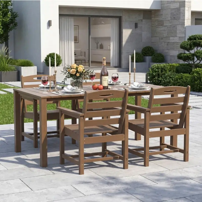 HDPE Barstools and Table Set - Image 36