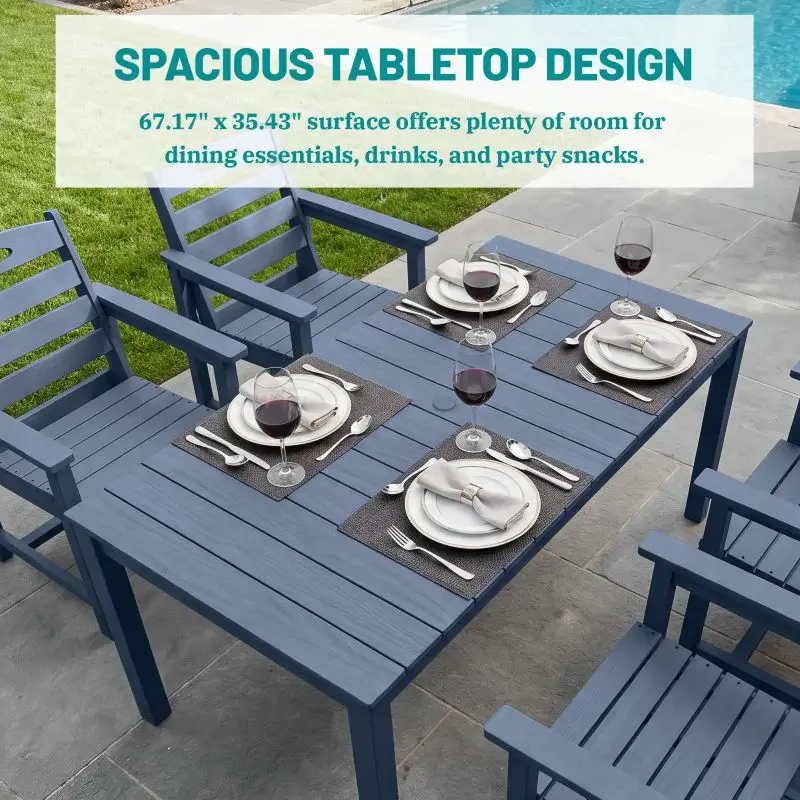 HDPE Barstools and Table Set - Image 42
