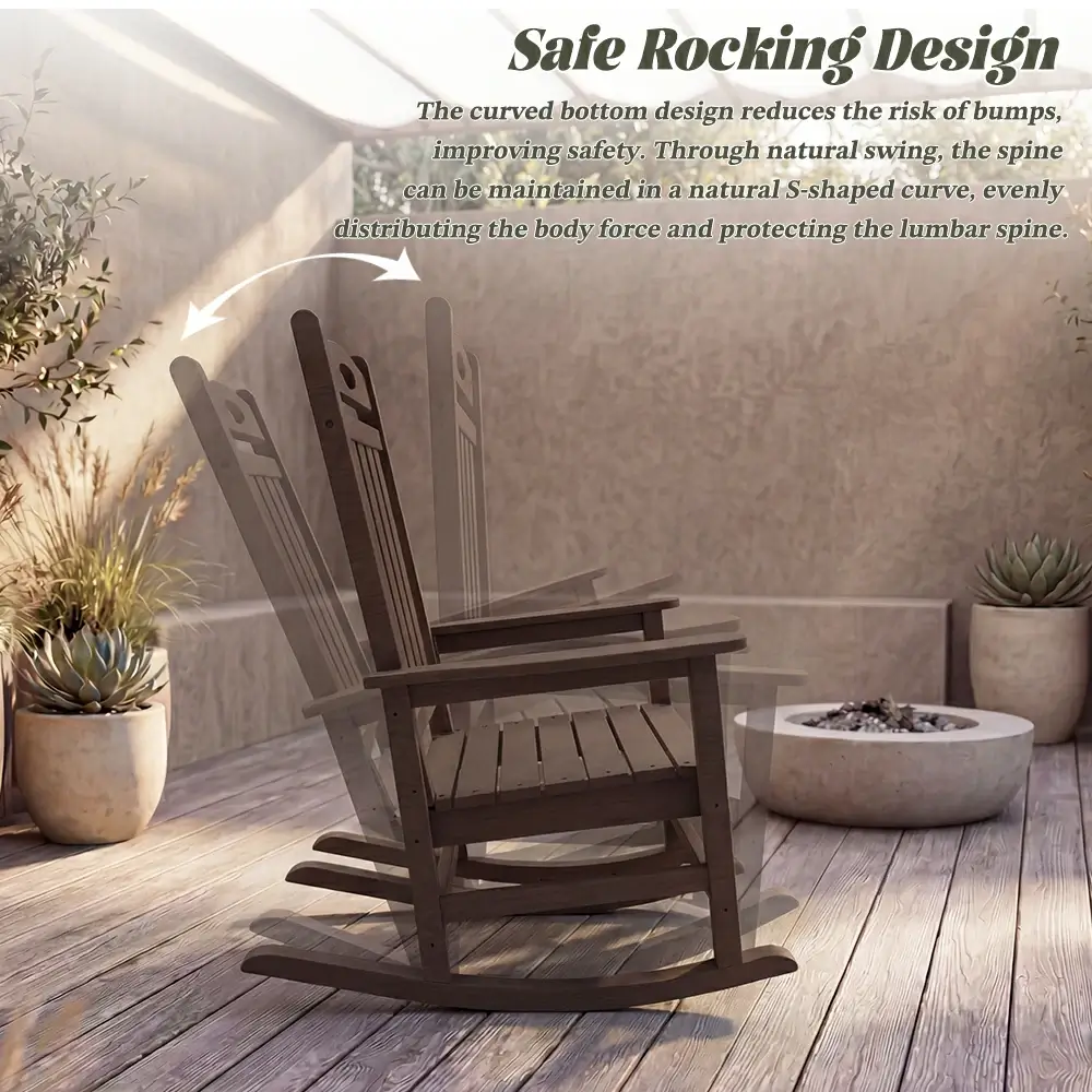 HDPE Classic Rocking Chairs - Image 13