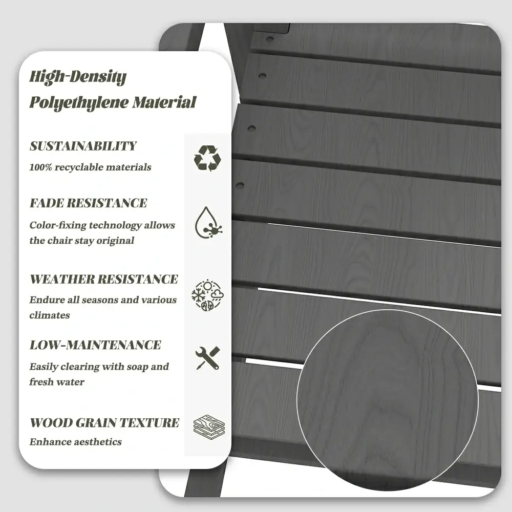 HDPE Classic Rocking Chairs - Image 17