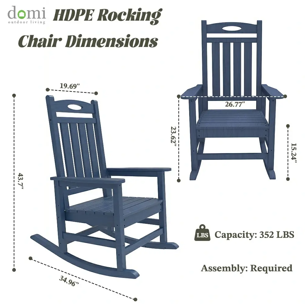 HDPE Classic Rocking Chairs - Image 22