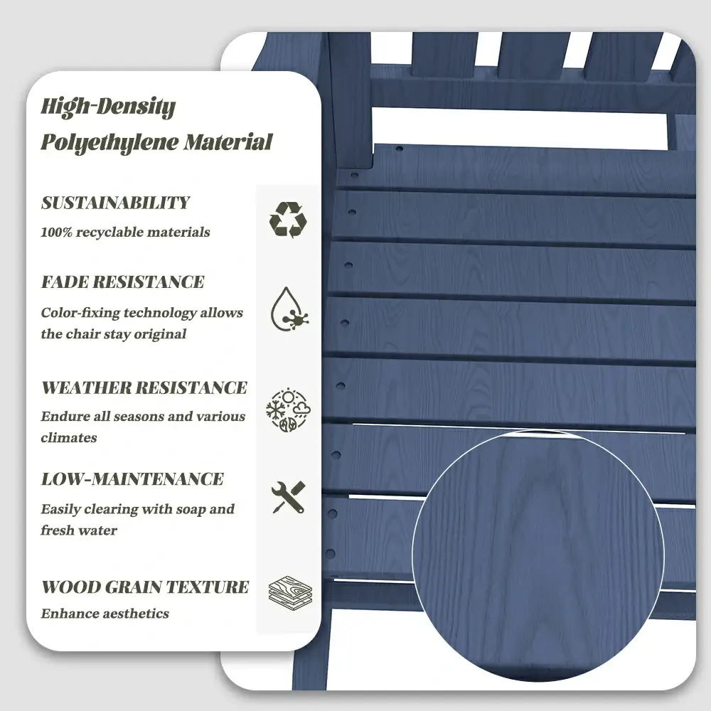 HDPE Classic Rocking Chairs - Image 23