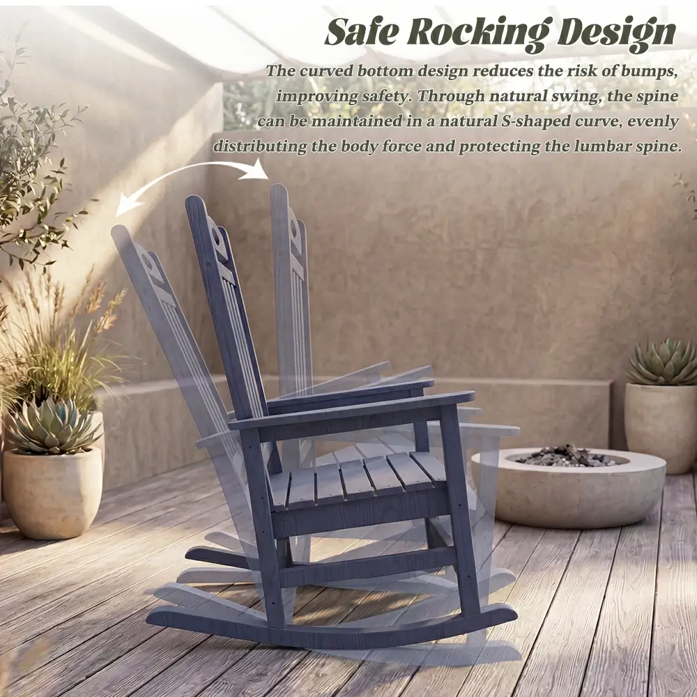 HDPE Classic Rocking Chairs - Image 25