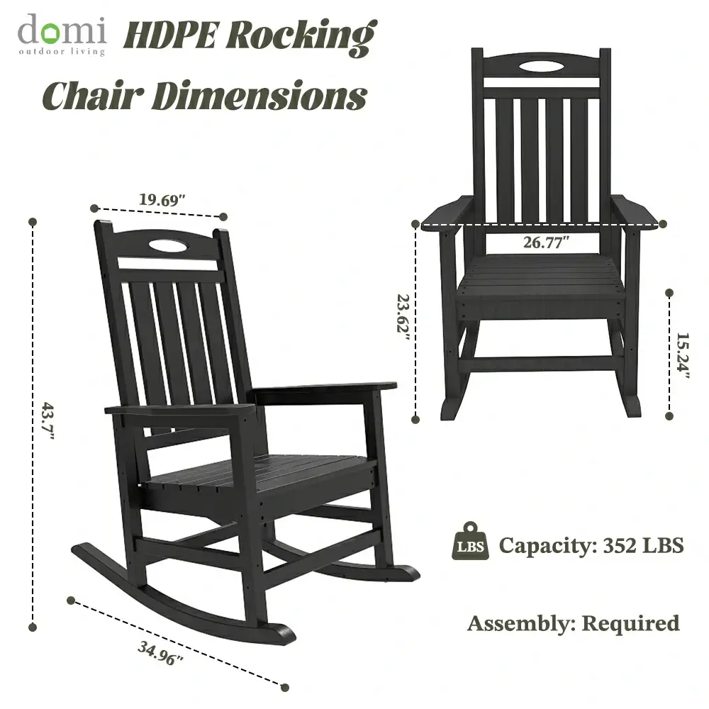 HDPE Classic Rocking Chairs - Image 28