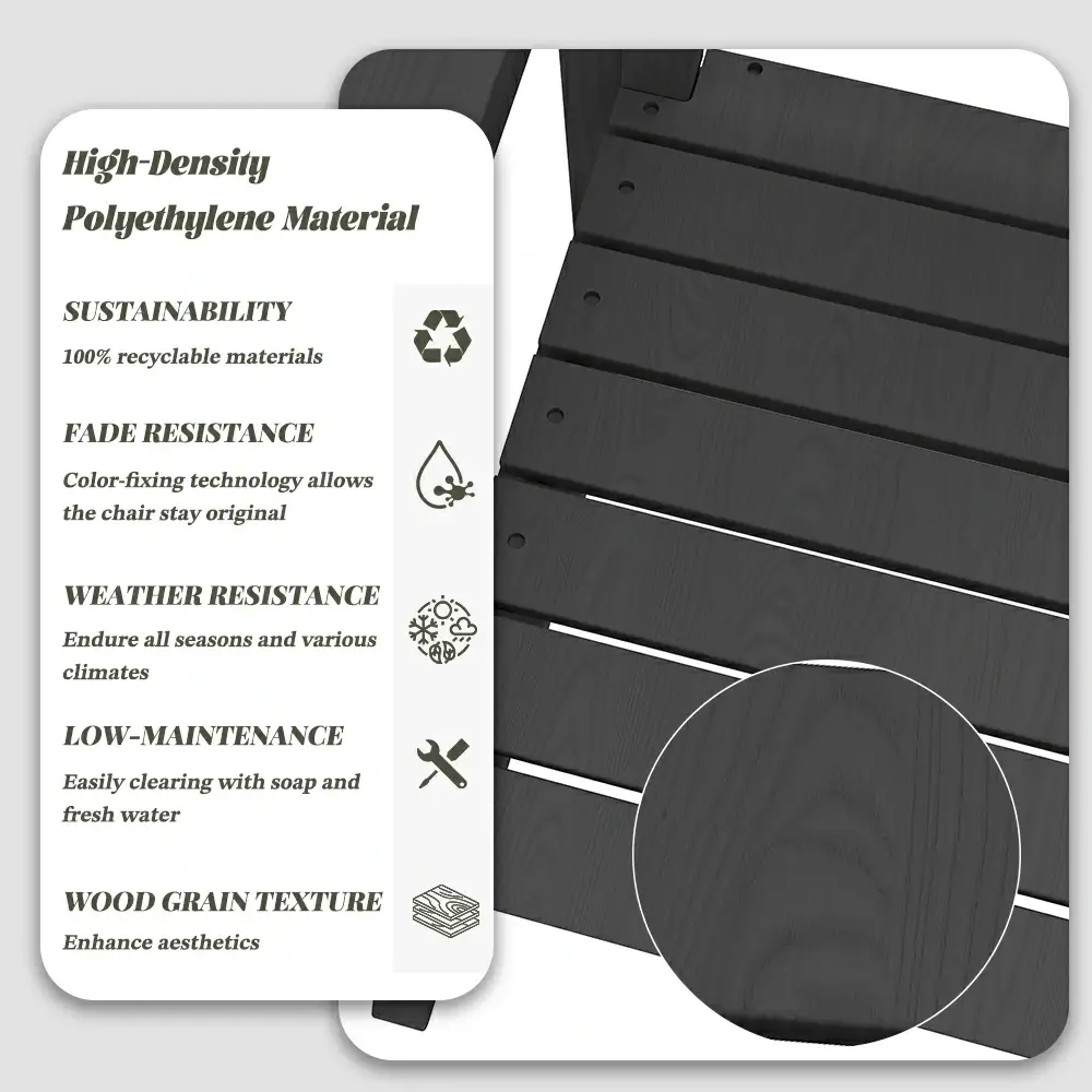 HDPE Classic Rocking Chairs - Image 29