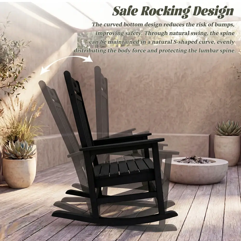 HDPE Classic Rocking Chairs - Image 31