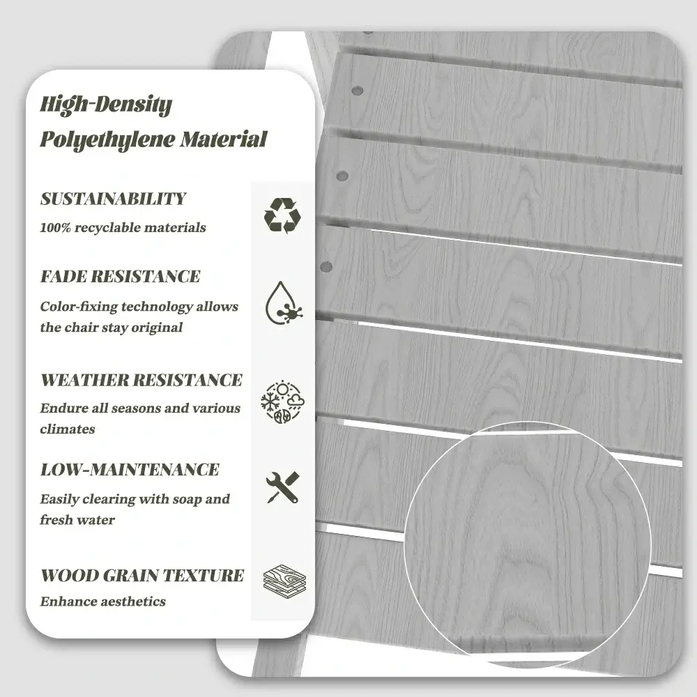 HDPE Classic Rocking Chairs - Image 4