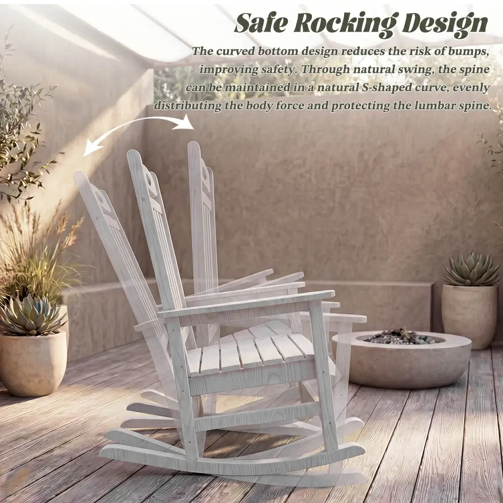 HDPE Classic Rocking Chairs - Image 6
