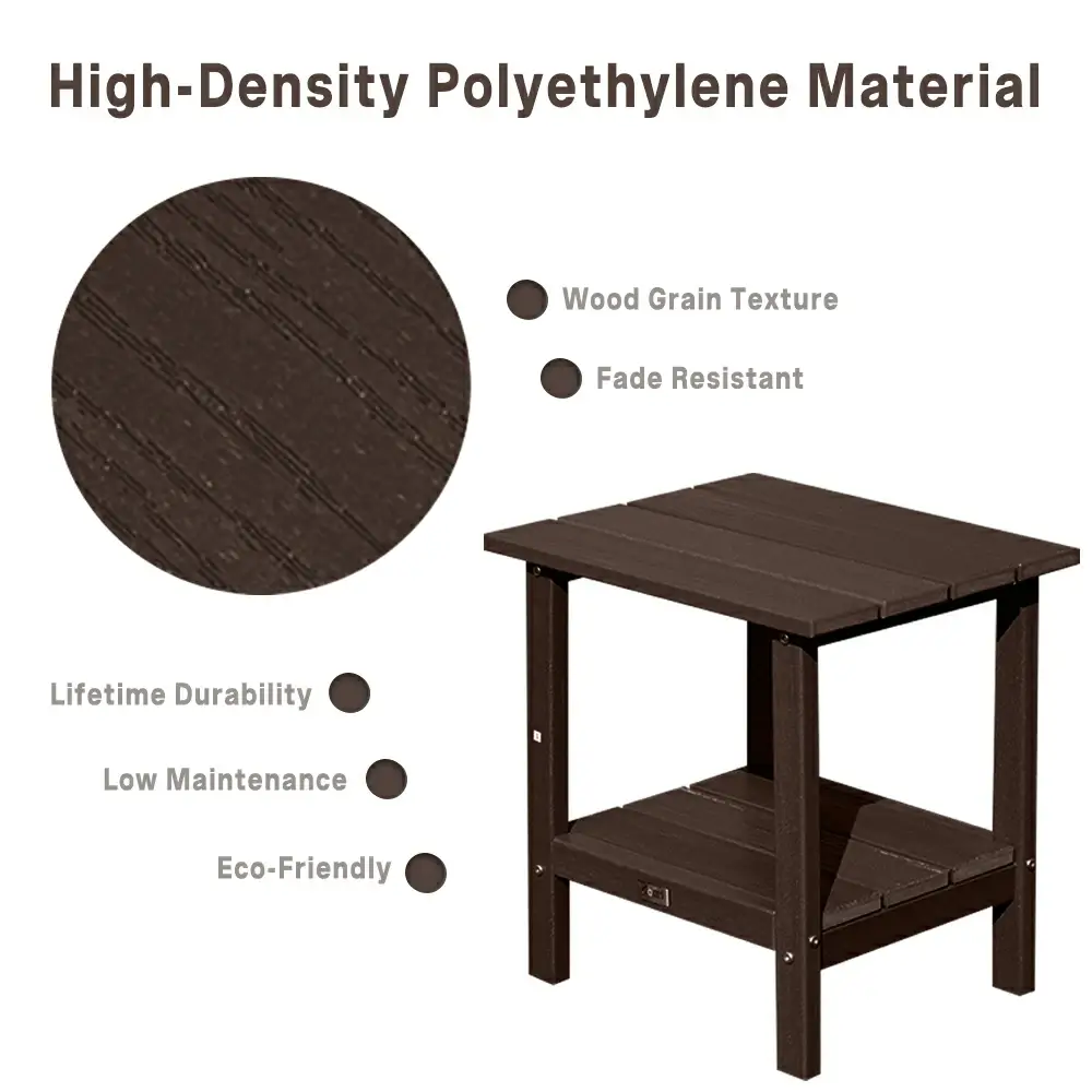 HDPE Outdoor Side Table - Image 21