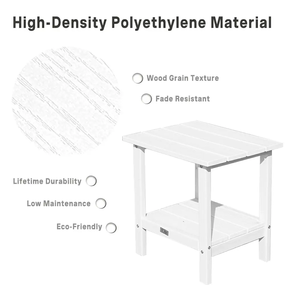 HDPE Outdoor Side Table - Image 27