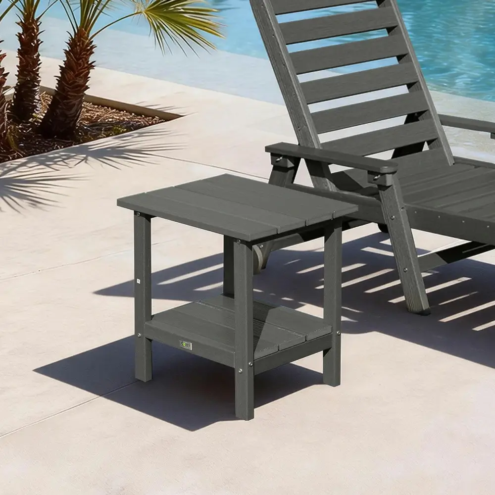 HDPE Outdoor Side Table - Image 4