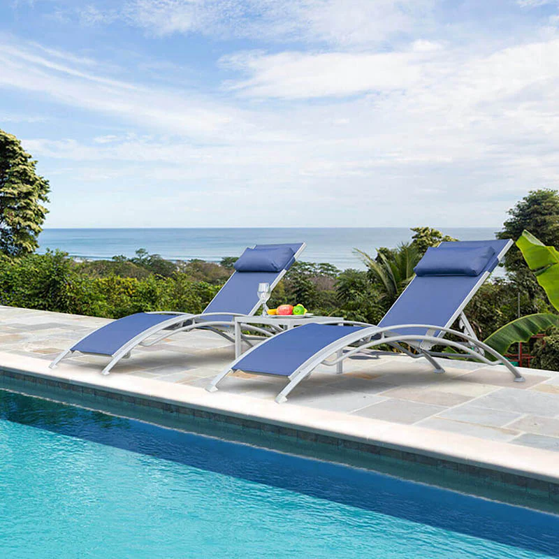 Lounge Chair Set (2 Chairs) - Curved Design - Image 10