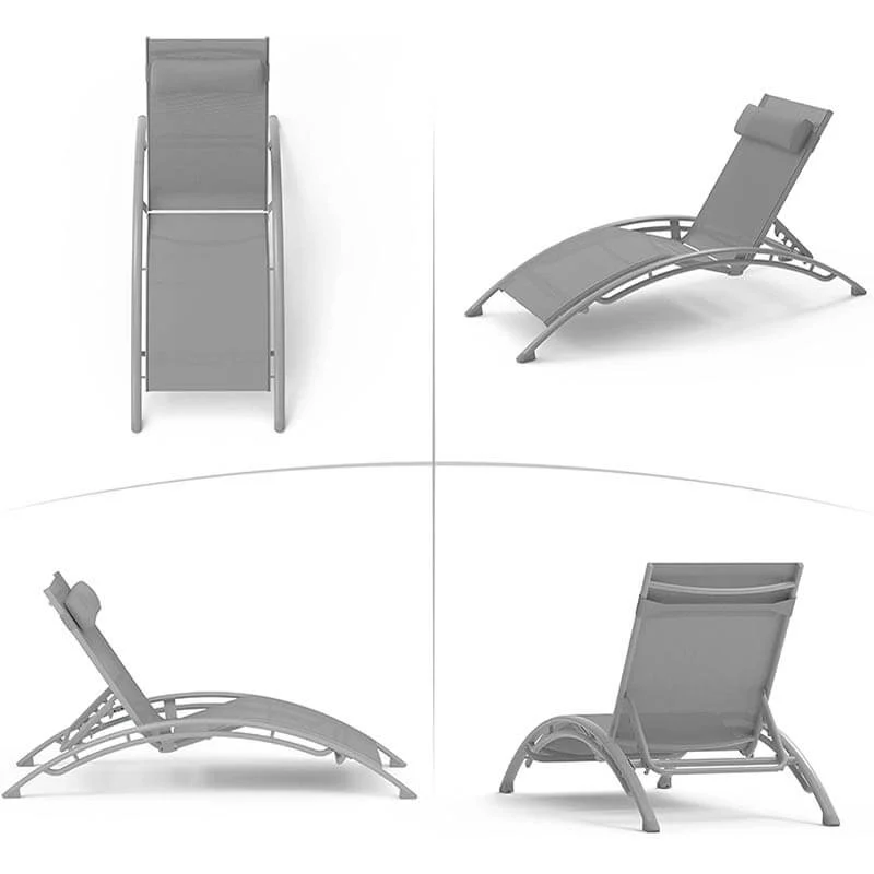 Lounge Chair Set (2 Chairs) - Curved Design - Image 18