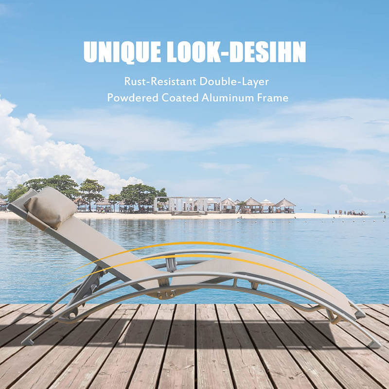 Lounge Chair Set (2 Chairs) - Curved Design - Image 24