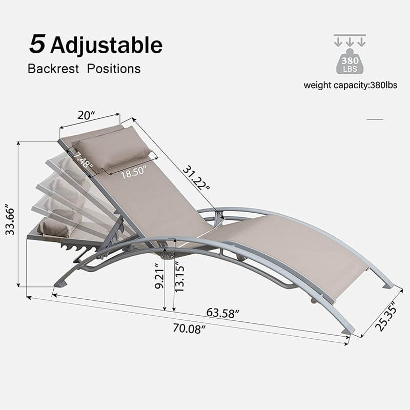 Lounge Chair Set (2 Chairs) - Curved Design - Image 25