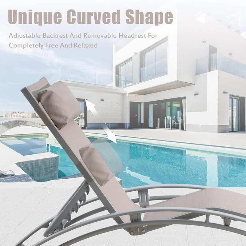 Lounge Chair Set (2 Chairs) - Curved Design - Image 27