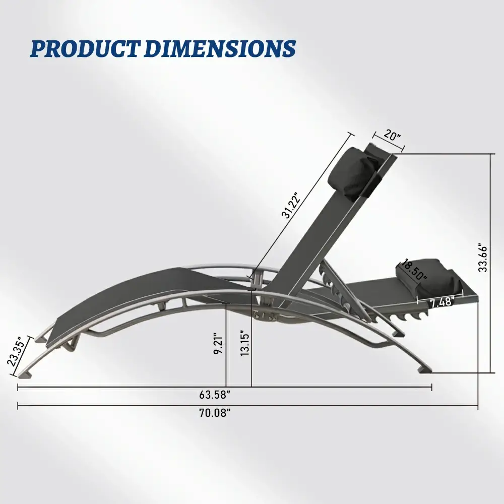 Lounge Chair Set (2 Chairs) - Curved Design - Image 35