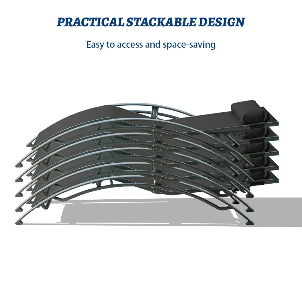 Lounge Chair Set (2 Chairs) - Curved Design - Image 49