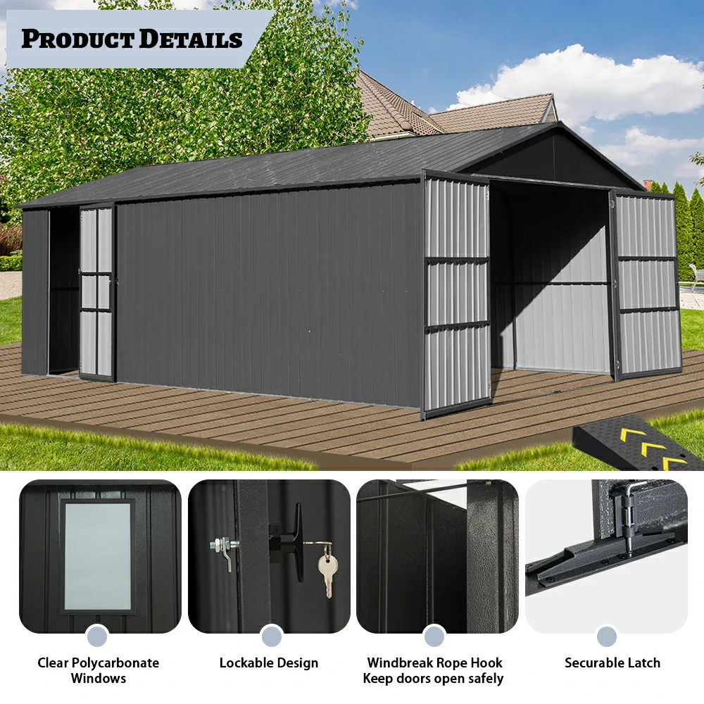 Metal Garage & Storage Shed - Image 6