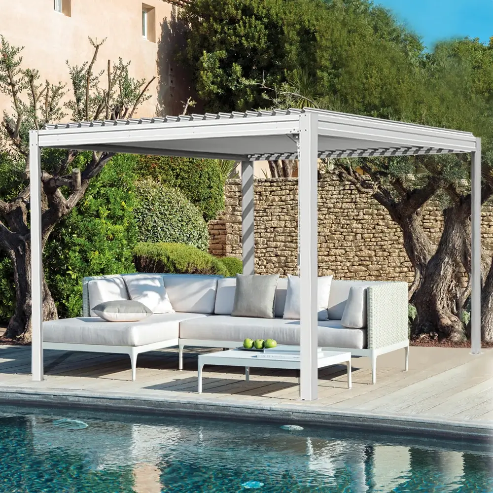 Metal Louvered Pergola - Image 8