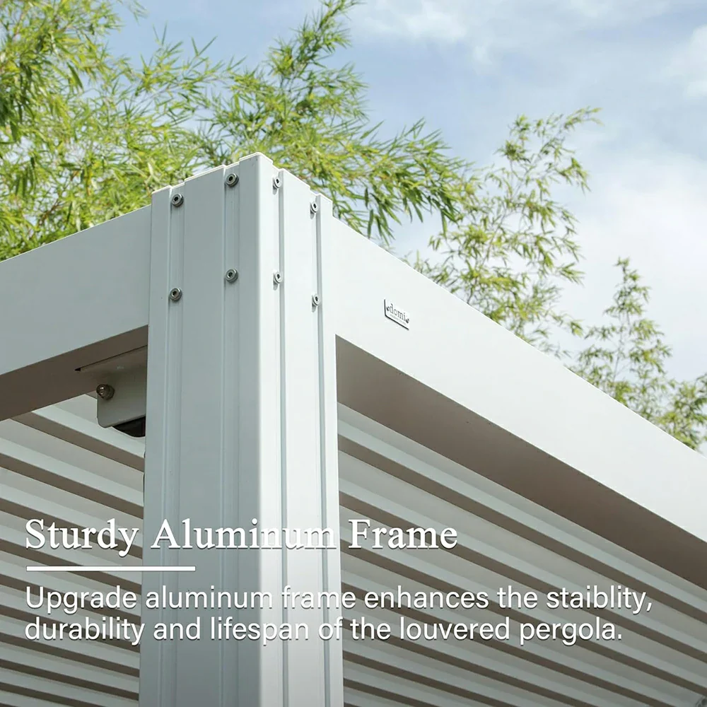 Metal Louvered Pergola - Image 99