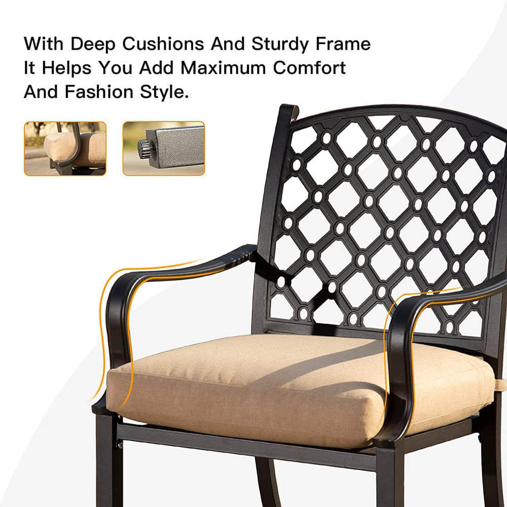 Outdoor Dining Table Set - Image 3