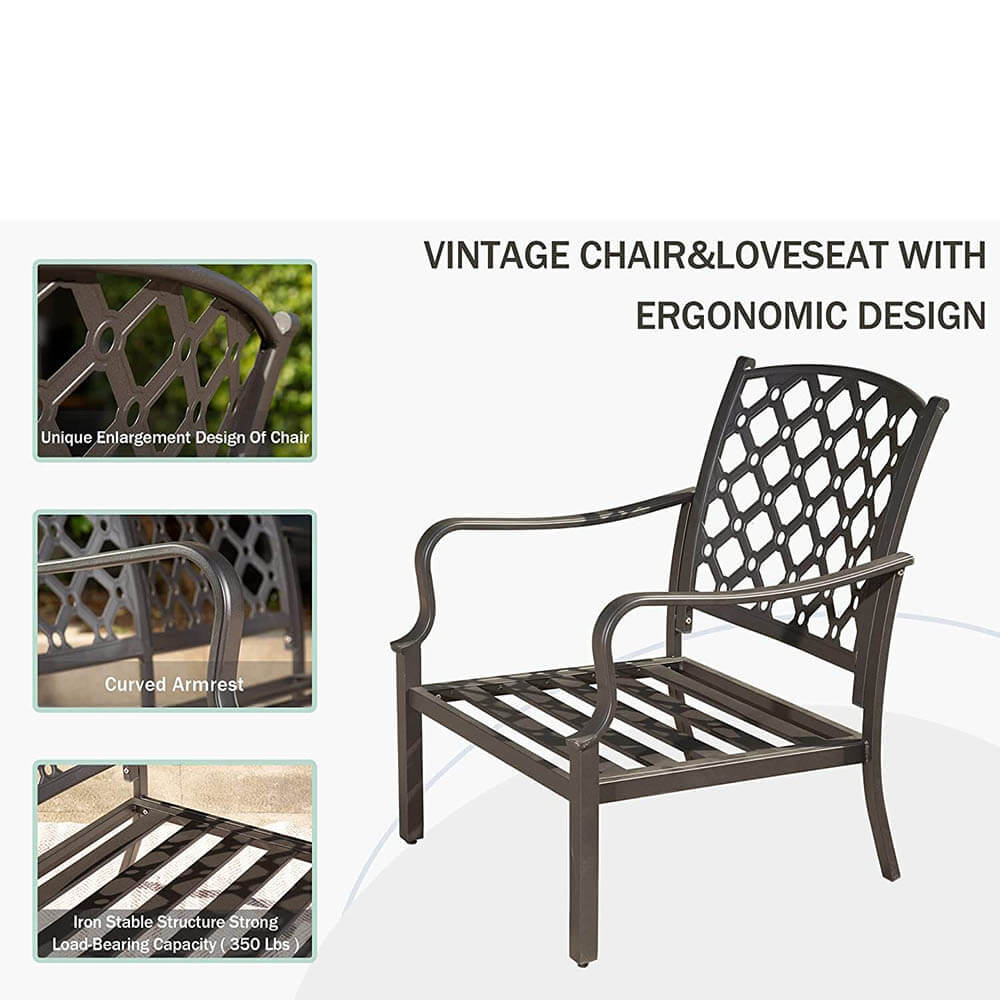 Outdoor Dining Table Set - Image 7