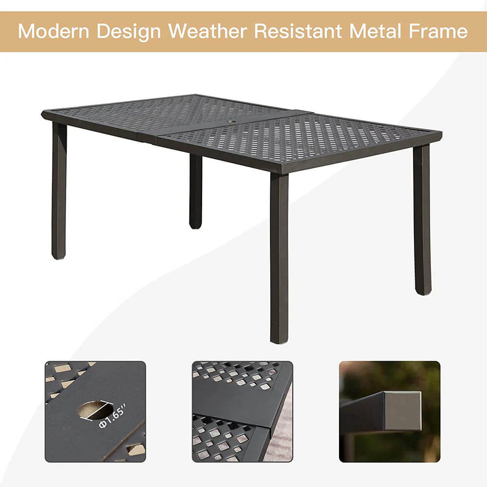 Outdoor Dining Table Set - Image 8