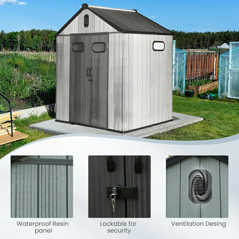 Outdoor Resin Storage Shed - Image 15