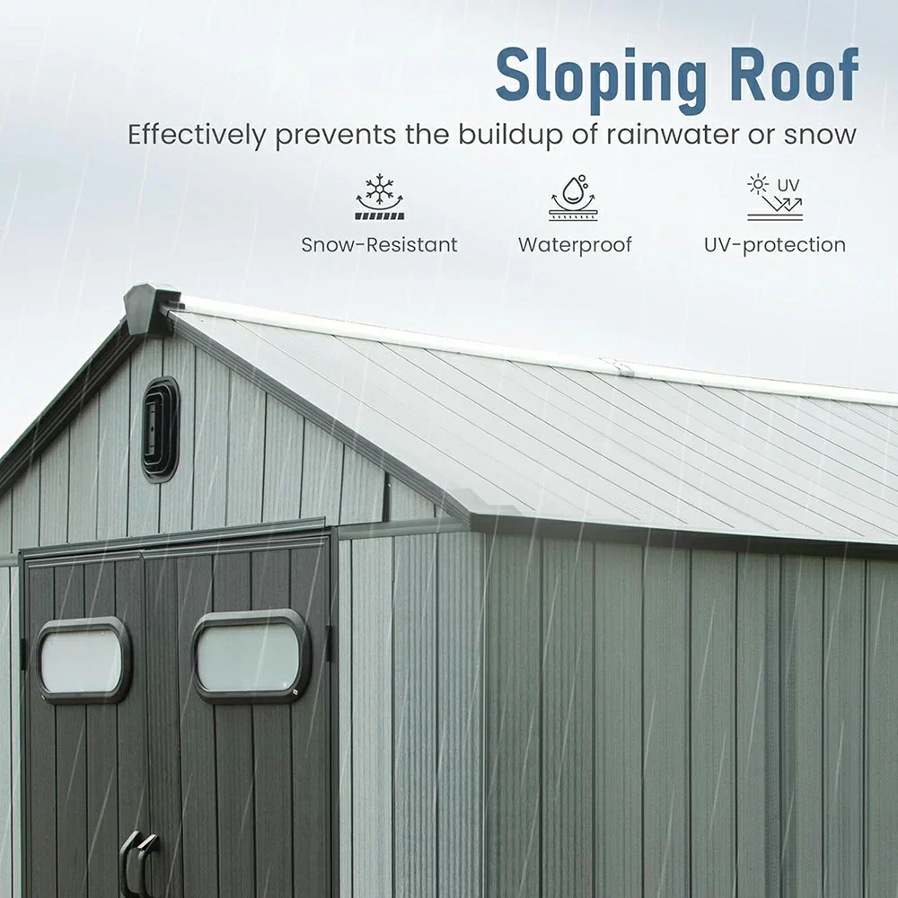 Outdoor Resin Storage Shed - Image 19