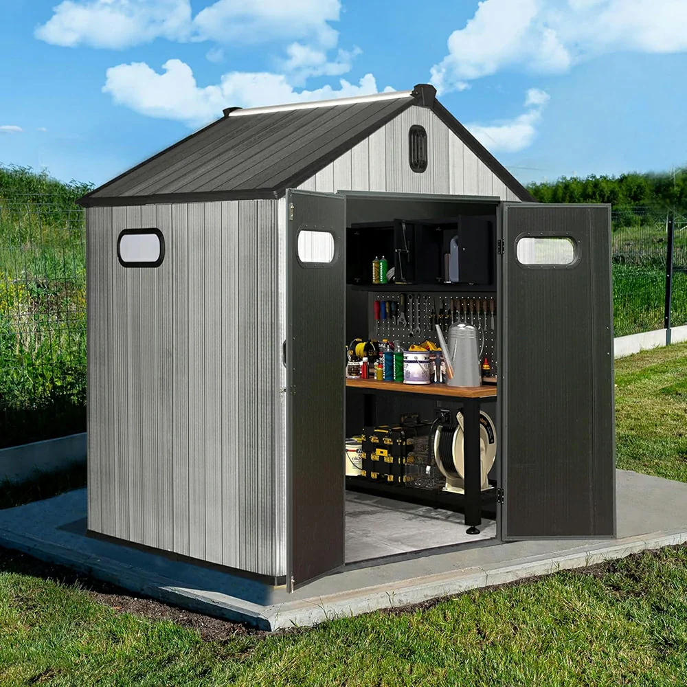Outdoor Resin Storage Shed - Image 3