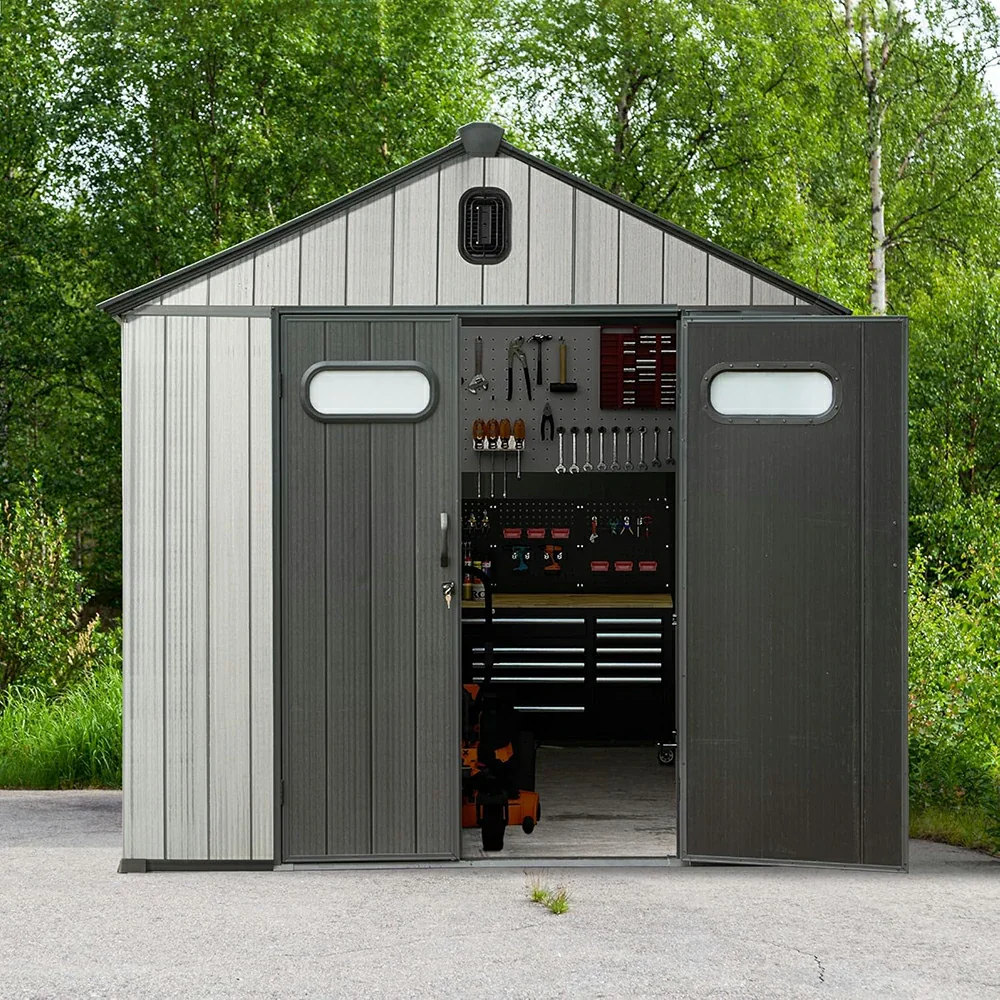 Outdoor Resin Storage Shed - Image 36