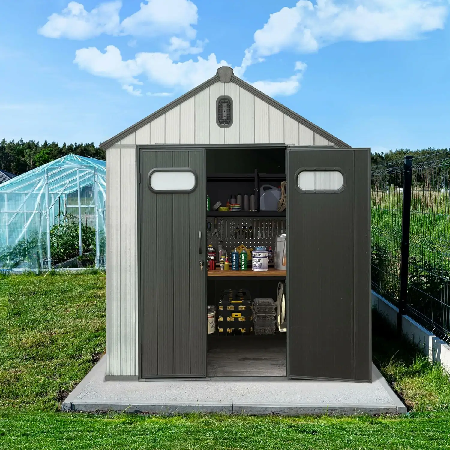 Outdoor Resin Storage Shed - Image 43