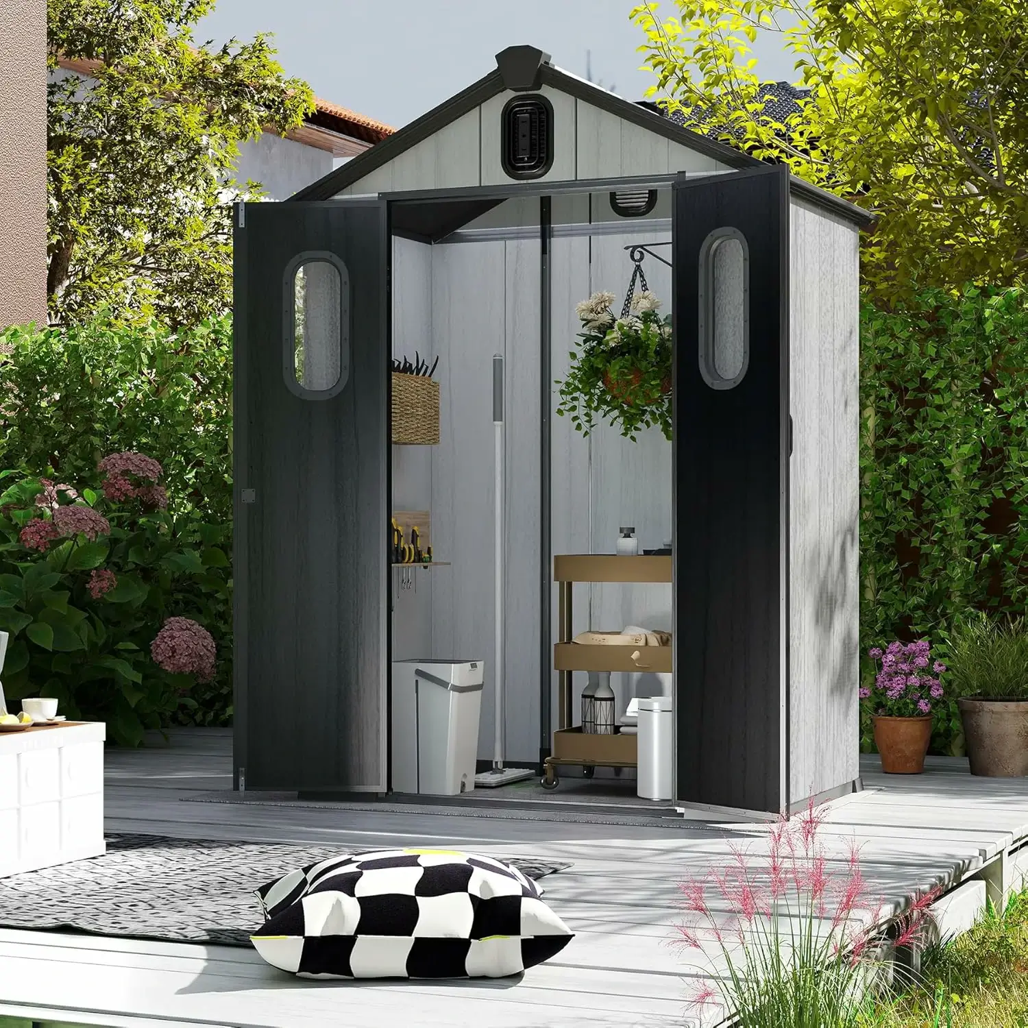 Outdoor Resin Storage Shed - Image 50