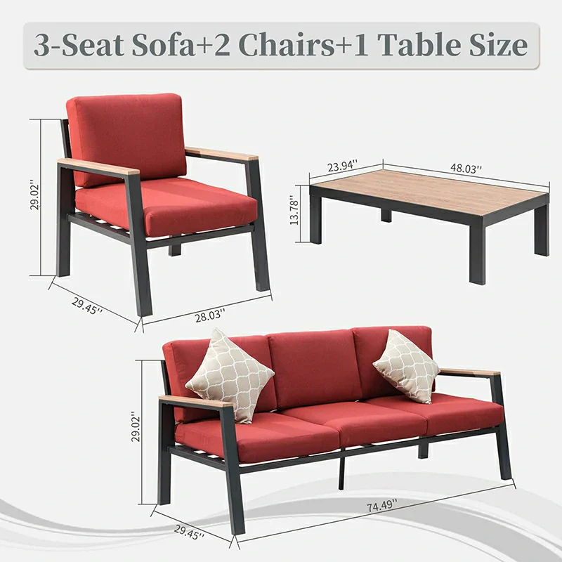 Outdoor Sofa Set - Image 13