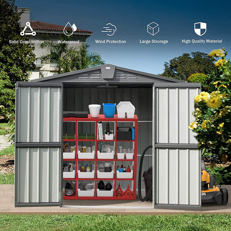 Metal Storage Shed Gable Roof - Image 11