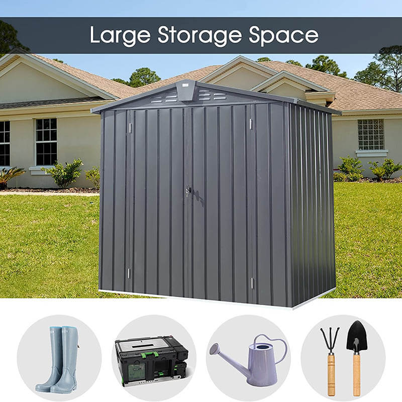 Metal Storage Shed Gable Roof - Image 13