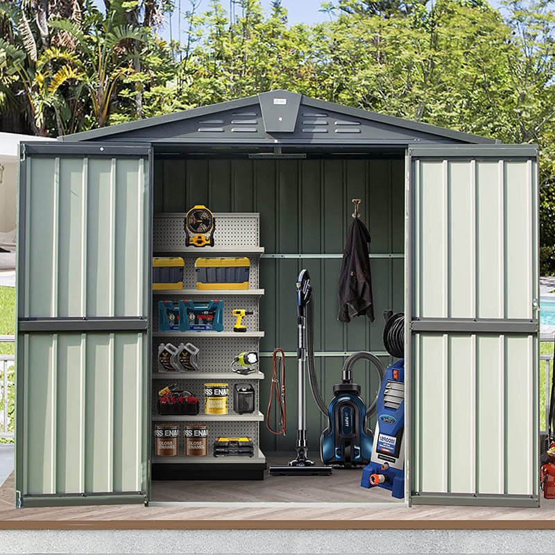 Metal Storage Shed Gable Roof - Image 15